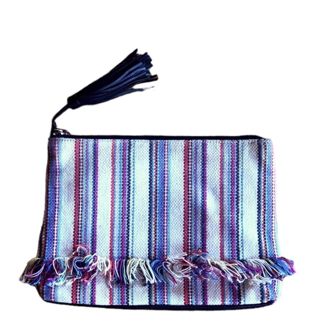 Loeffler Randall Canvas Clutch.